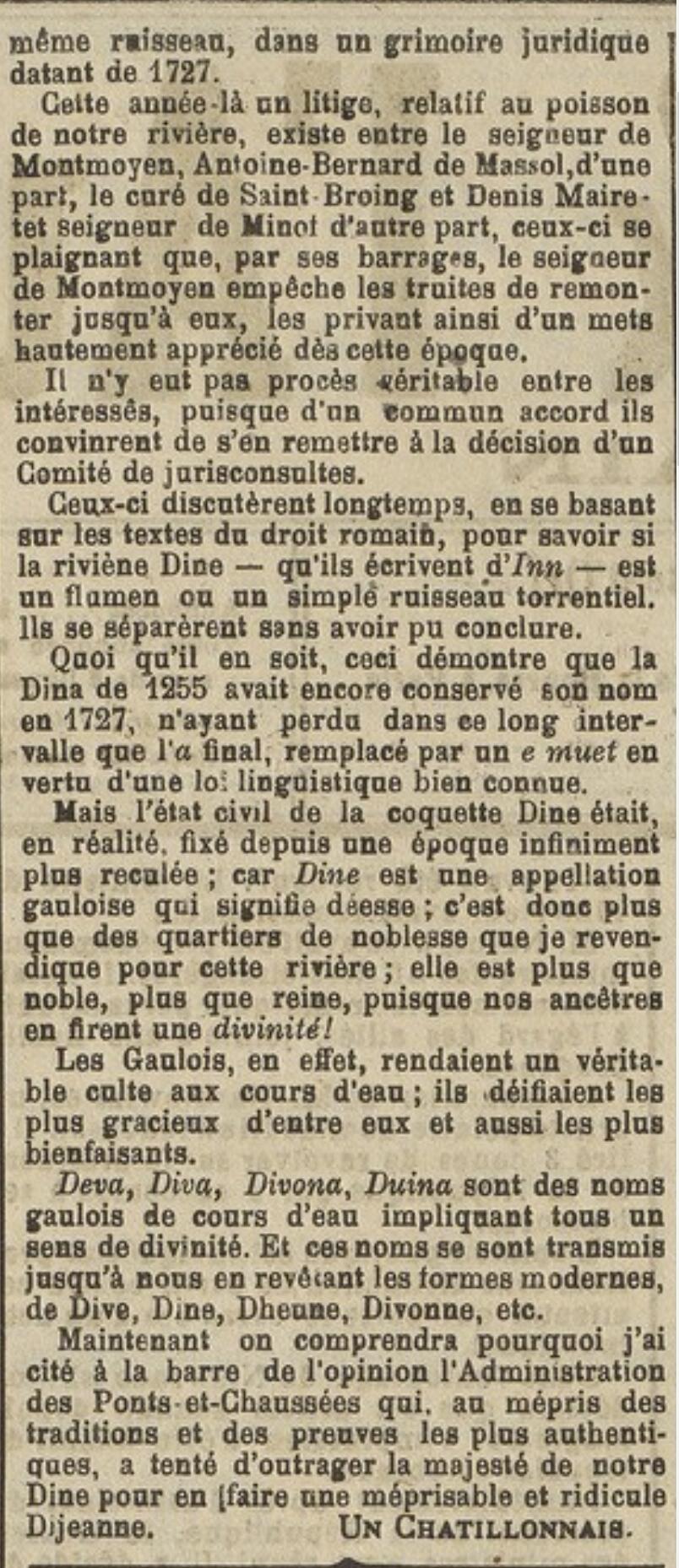 1922 le 22 decembre le chatillonnais et l auxois la dine 02