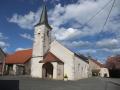 Barjon l'église et son clocher (J-C Goujon, mai 2009)