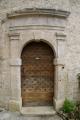 Détails de la porte du pigeonnier (vue Claire Iafrate)