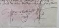 1460 Signature de Estienne MONTBELIARD