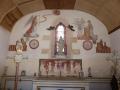 Fresques du choeur et le retable 3 le 04 07 2017 jean claude goujon