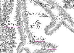 Larçon et palus