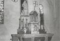 Villiers le duc, autel de l'église (cliché J. Marillier)